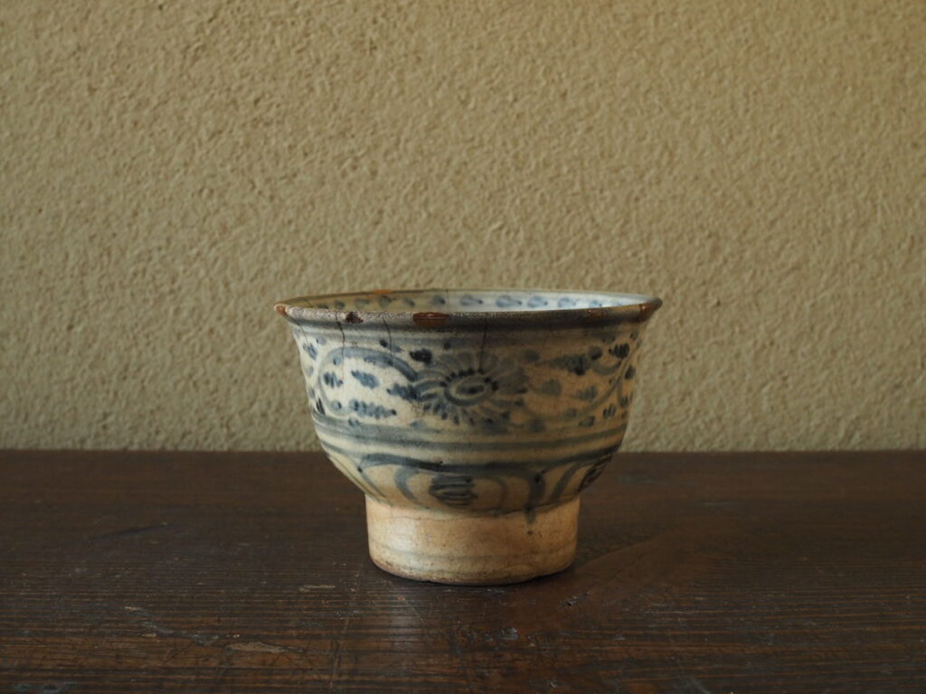 安南染付茶碗 | 古美術いもと
