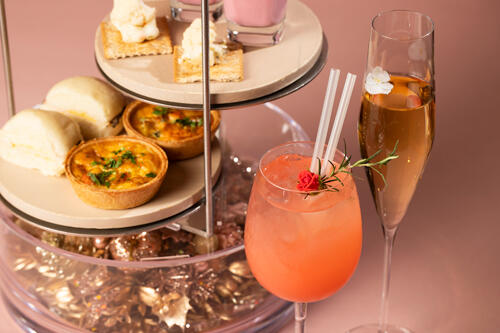 期間限定】“Pink Gold” クリスマスアフタムーンティーが登場＠THE SUN