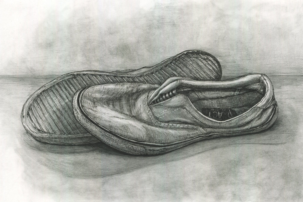 母の靴 | 百工房アートスペース(岡山市の絵画教室)