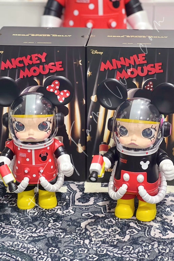 400% MEGA Space Molly 400% Mickey & Minnie | POP MART – Art Toy