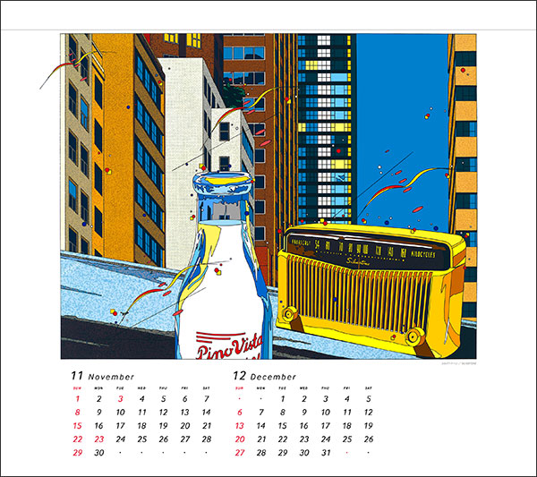 2026年 鈴木英人カレンダー 販売開始 - 鈴木英人-EIZIN SUZUKIの版画