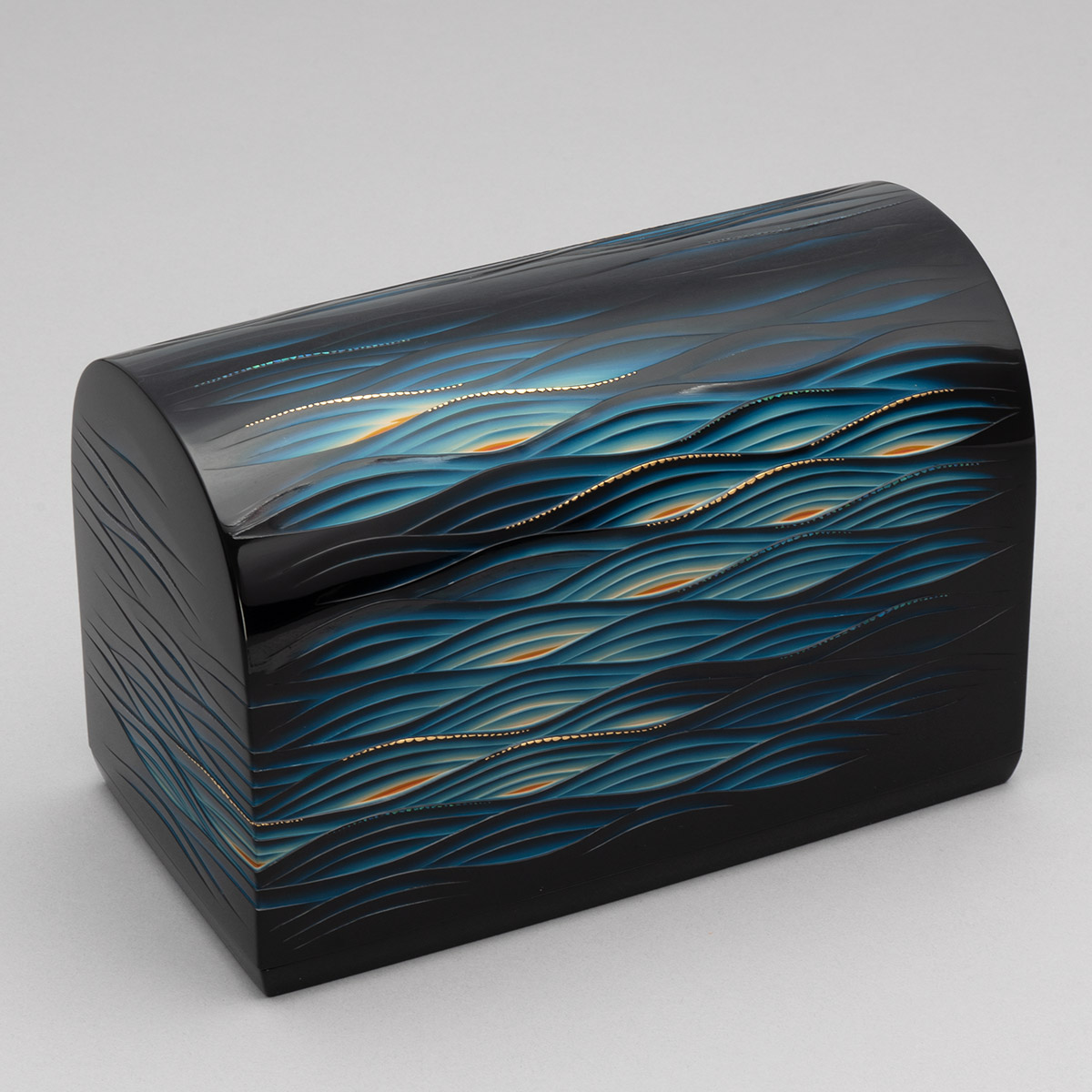 彫漆箱「波光」 | ARTerrace