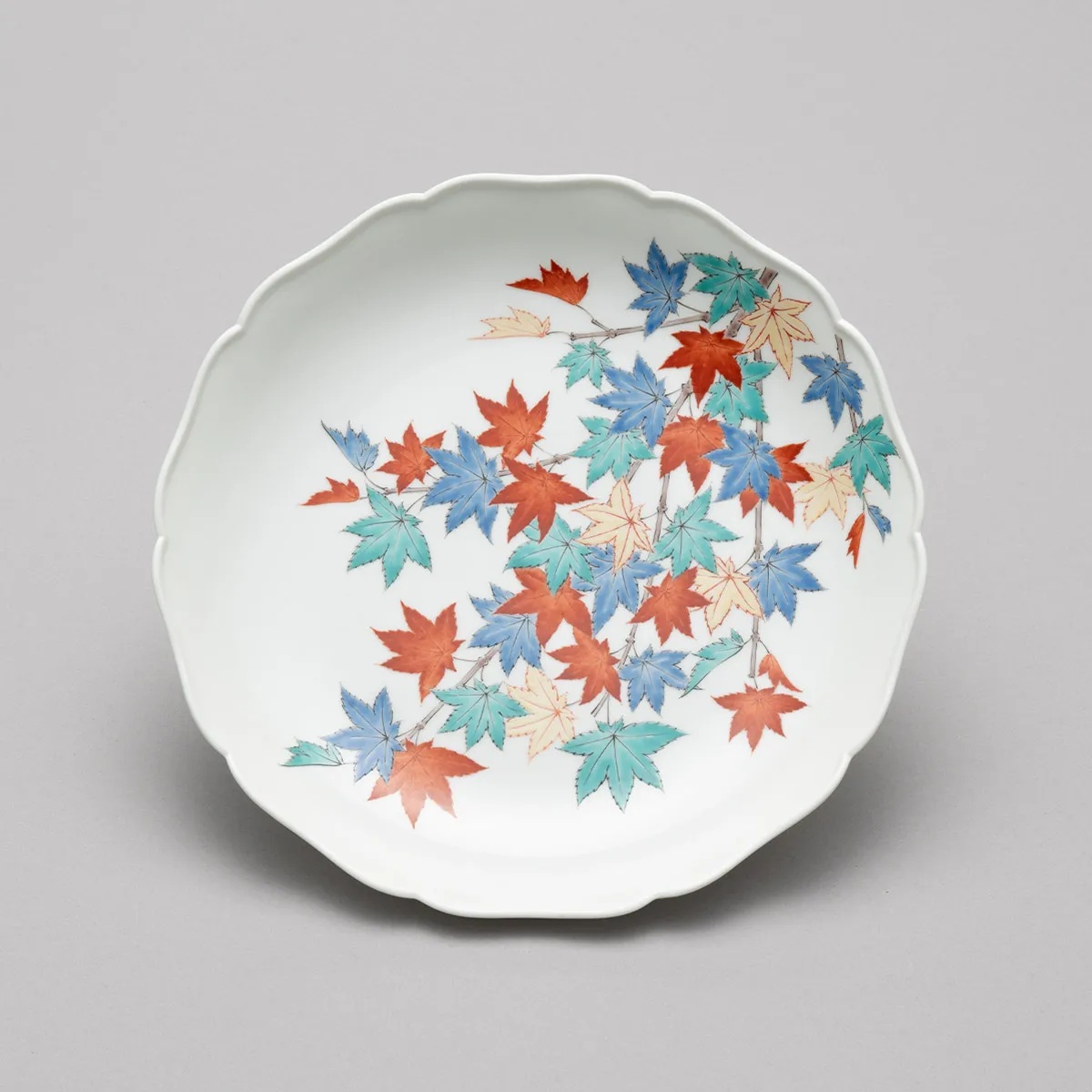 濁手 紅葉文 皿 | ARTerrace