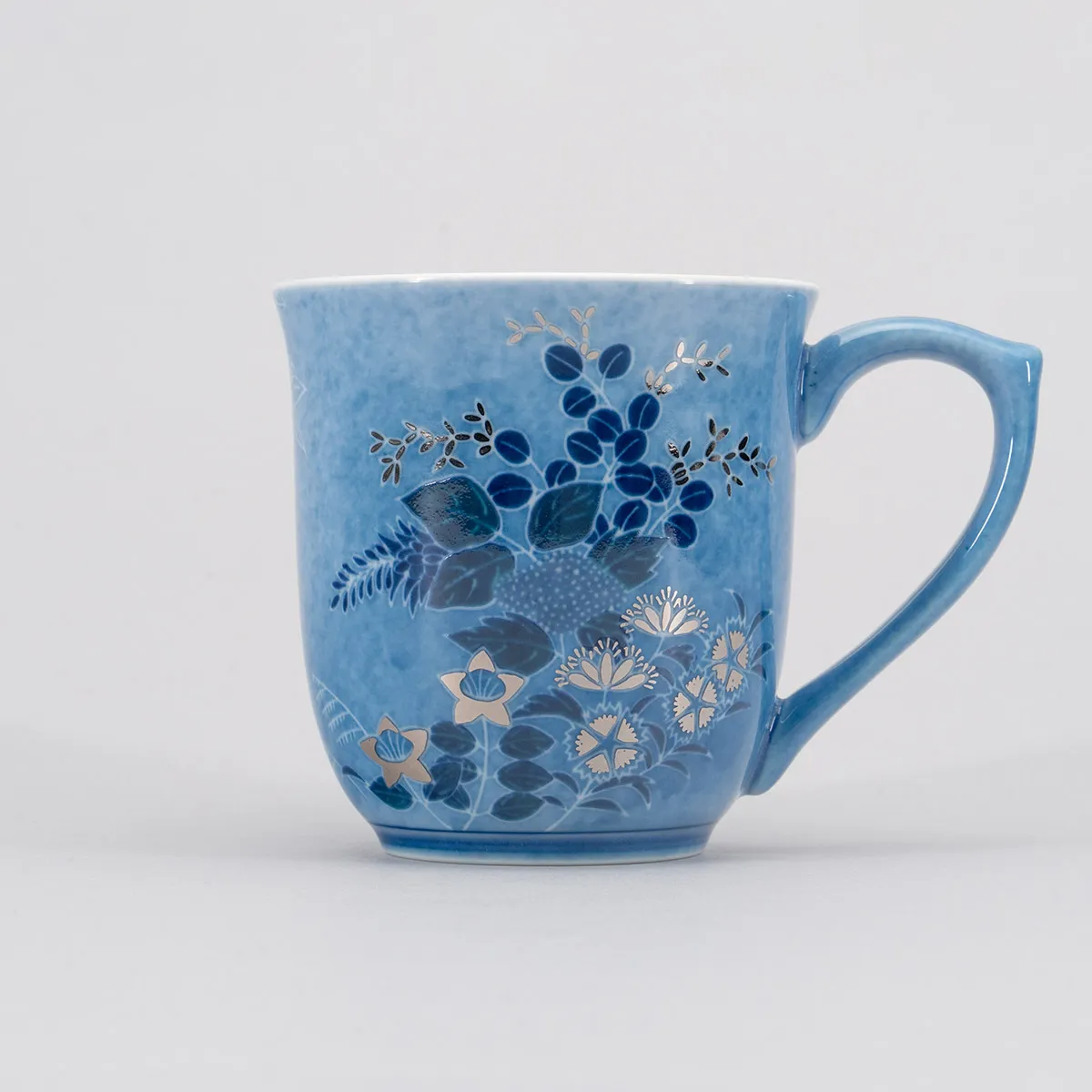 色絵吹墨墨はじき雪文碗 | ARTerrace