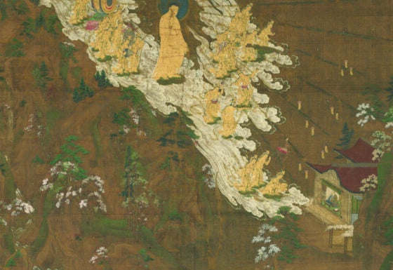 謎解き！ヒミツの至宝さん」国宝「阿弥陀二十五菩薩来迎図（早来迎