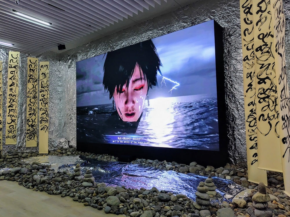 マシン・ラブ：ビデオゲーム、AI と現代アート」（森美術館）の入館者