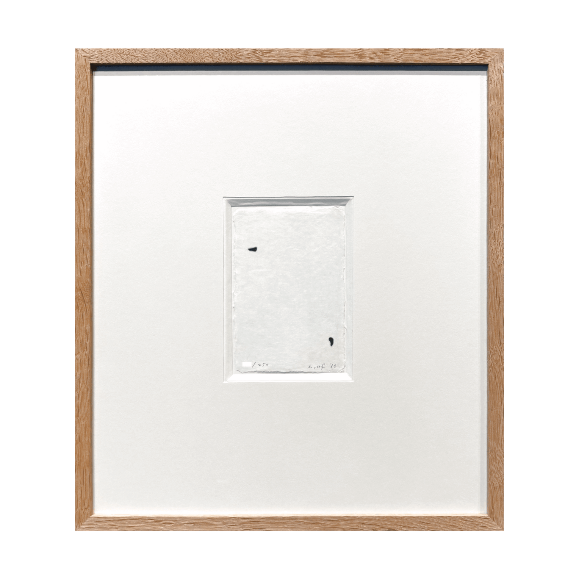 李禹煥 (Lee U-Fan)「点より (黒)」ART GALLAERY M – ART GALLERY M