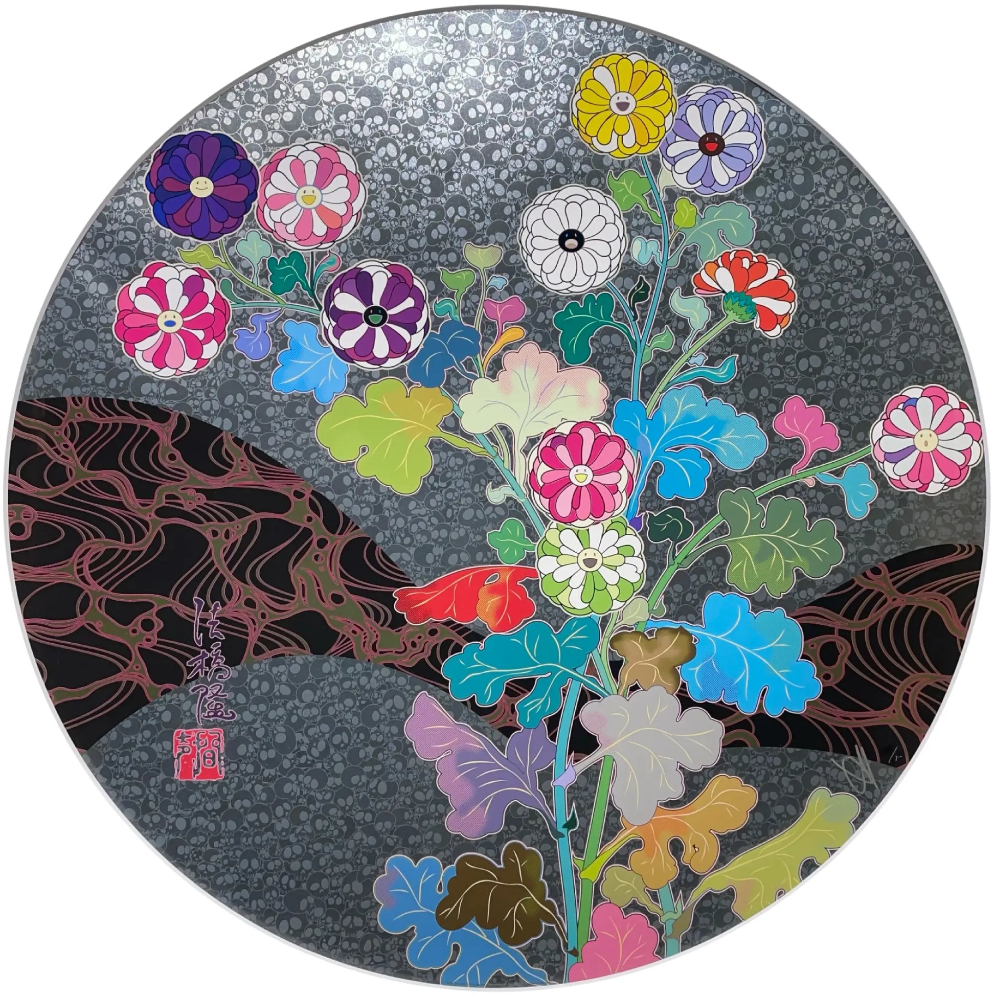 村上隆 (Takashi Murakami)「光琳 花」ART GALLERY M