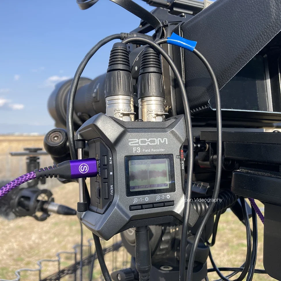 ZOOM F3 - 音量調整不要で失敗しない32bit float録音フィールド