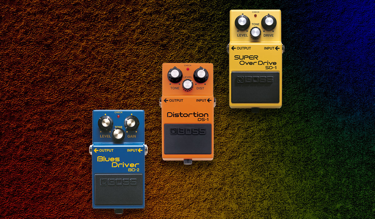 エフェクターセット SD-1 BD-2 DS-1 DS-1、SD-1、BD-2それぞれの