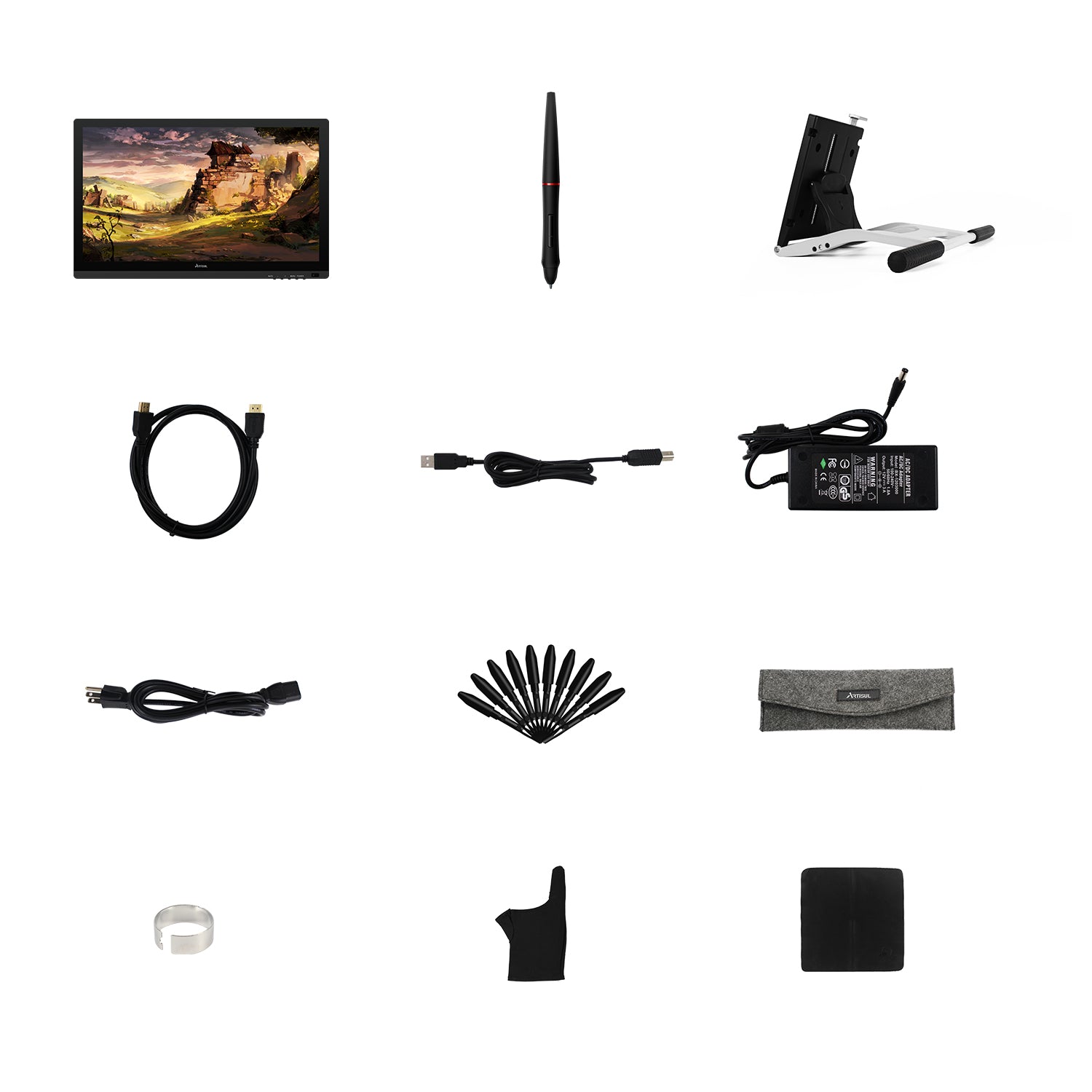 Artisul D22S Pen Display Digital Graphics Tablet