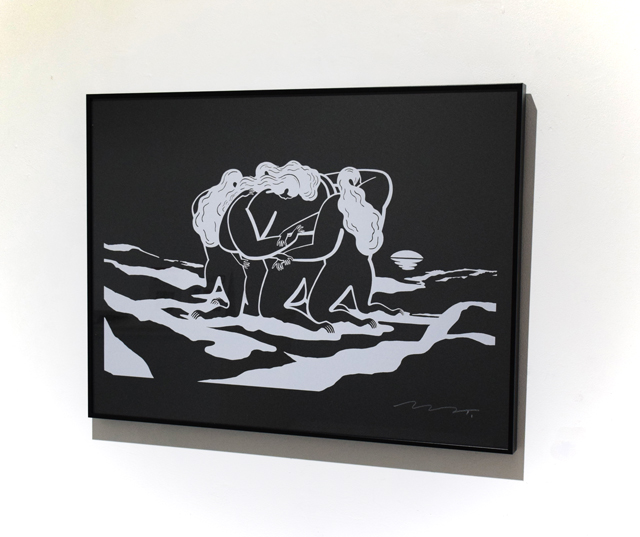 シルクスクリーン作品『MONUMENT』/ WASHIO TOMOYUKI 鷲尾友公 ON