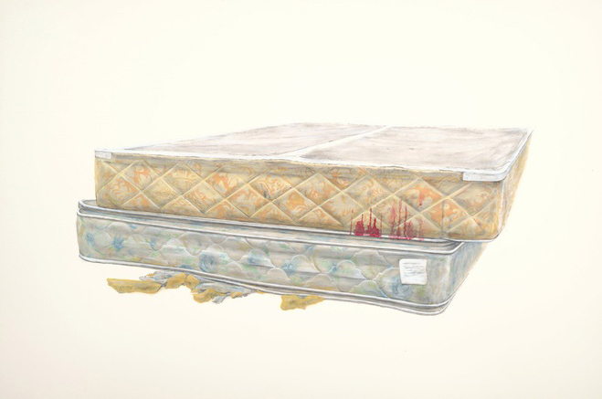 Ed Ruscha – Metro Mattress #4 – 2015/2017 | art for sale | artlead