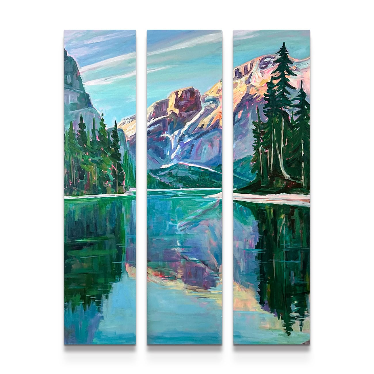 Mountain Serenity [Triptych] | ArtMatch Online Gallery