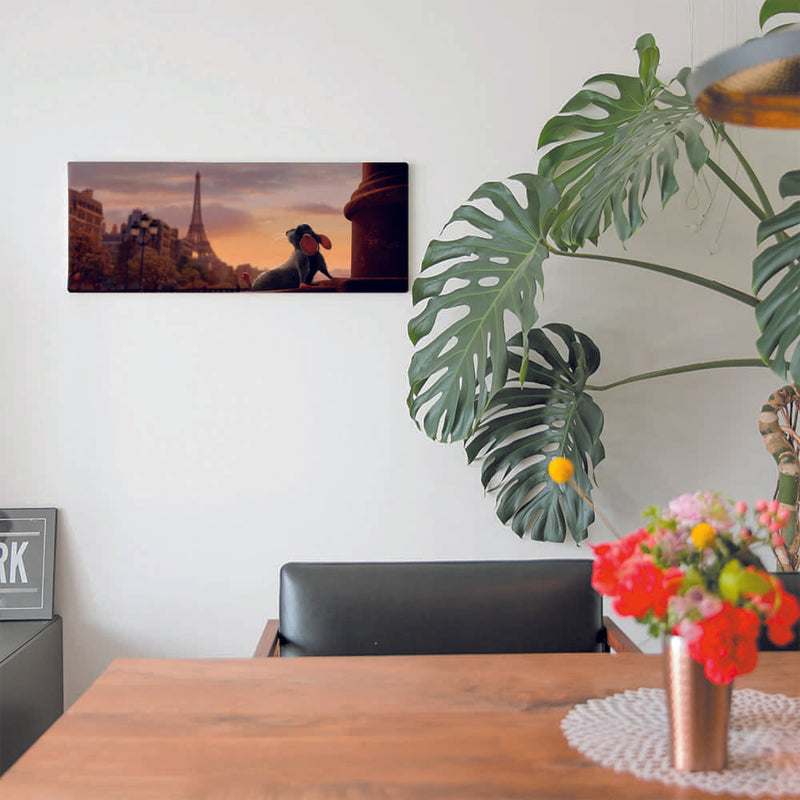 レミーのおいしいレストラン のアートパネル ワイドサイズ 30×78.5cm