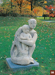 母子像に魅せられて｜札幌散策