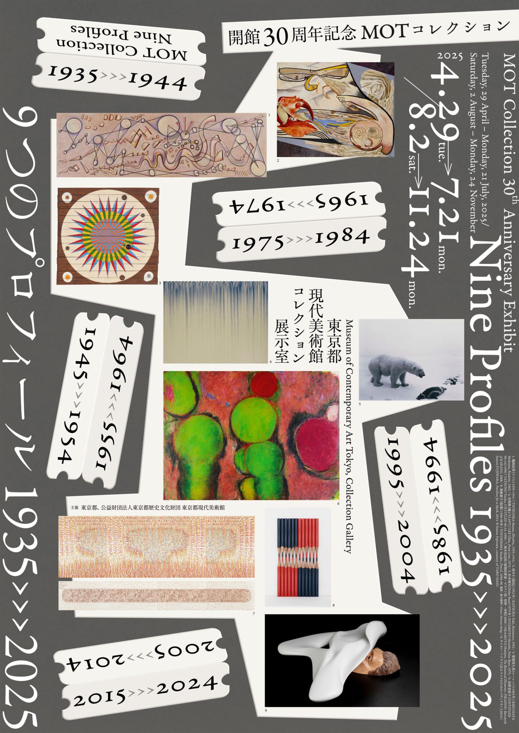 開館30周年記念 MOTコレクション 9つのプロフィール 1935→2025