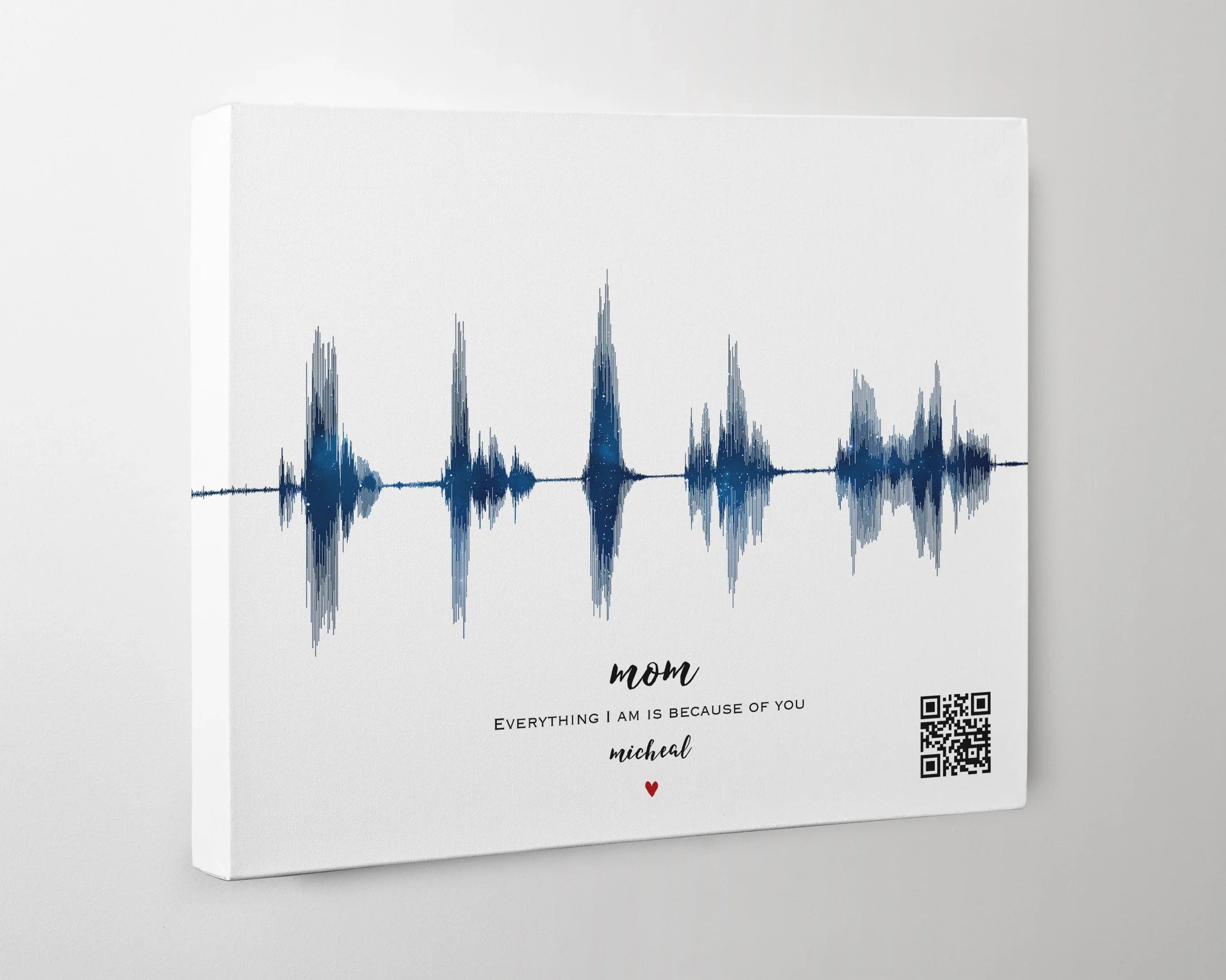 Unique Gifts For Mom - Soundwave Art Voice Recording Gift – Artsy