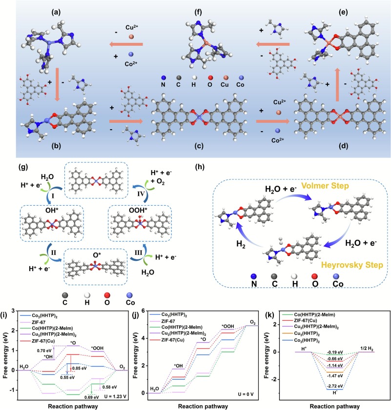 DFT-assisted structural design and morphological regulation of co