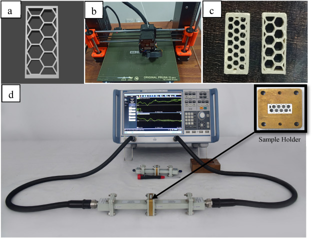 3D printed lightweight honeycomb vent structures with subsequent