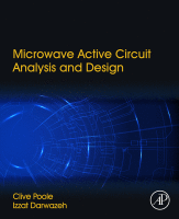 Microwave Active Circuit Analysis and Design | ScienceDirect