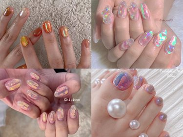 TikTokや韓国で話題】うるうる氷ネイルって？100均・ダイソーの材料で