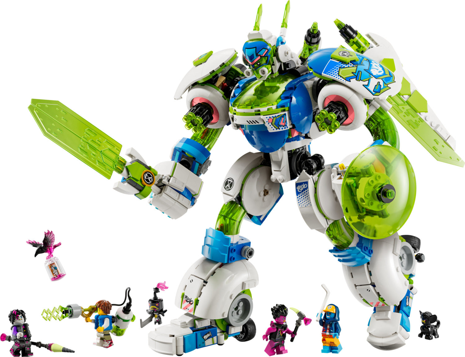 LEGO® DREAMZzz: Mateo and Z-Blob the Knight Battle Mech 71485