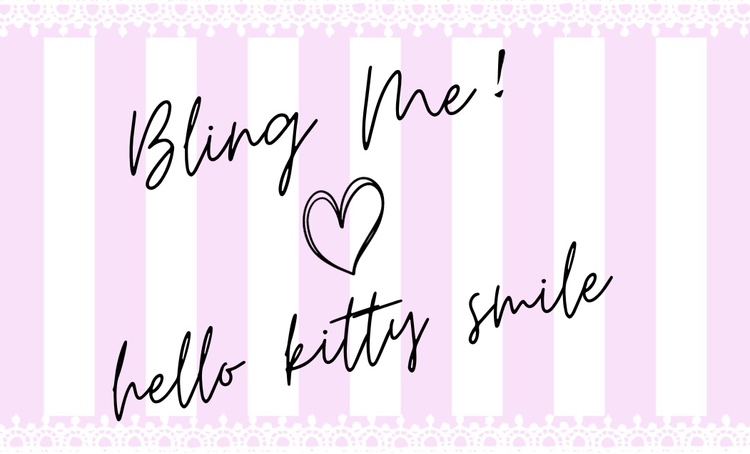 Bling Me!×HELLO KITTY SMILEバッグチャームとブローチをご紹介