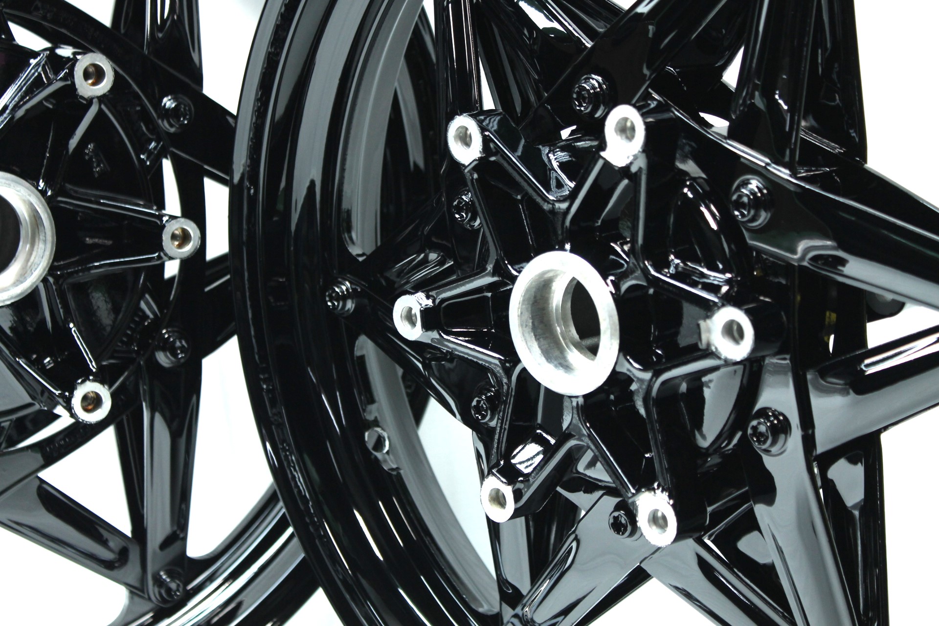 ホンダ｜HONDA CBR400F コムスターホイール パウダーコート施工（粉体