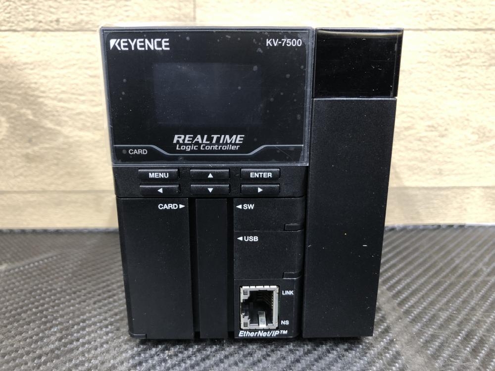 キーエンス KEYENCE CPUユニット シーケンサ KV-7500の中古 未使用品