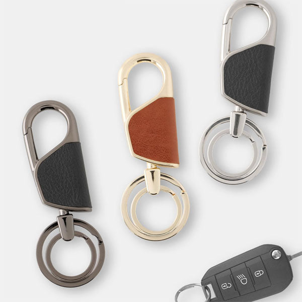 カラビナキーリング ラウンド［全3色］ スリップオン ZHK-2201 [M便 1