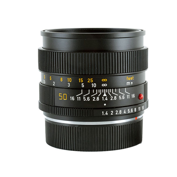 Leica ズミクロンR50mm F2 フード組込（R-only）※元箱付き Leica