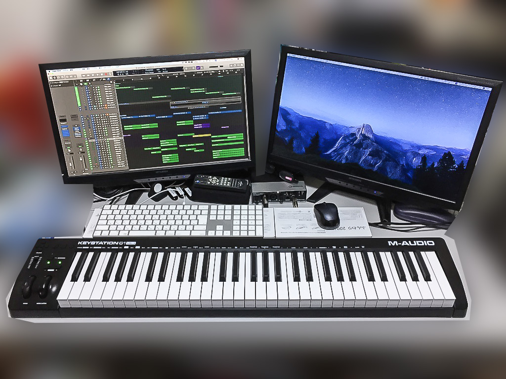 NOTES MIDIキーボードが欲しくなる（M-Audio Keystation61 Mk3編