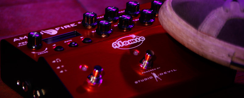 AmpliFire Pedal - Atomic Amps | AmpliFire Pedal | CLR Reference