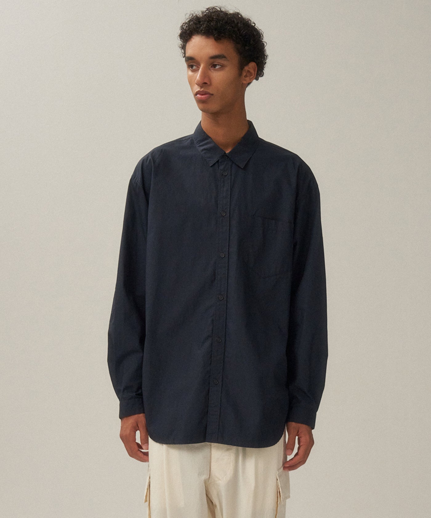 SUVIN BROAD | WASHED SHIRT – ATON | エイトン
