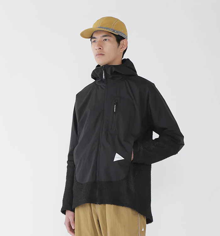 and wander】alpha direct f/z hoodie | AT EASE