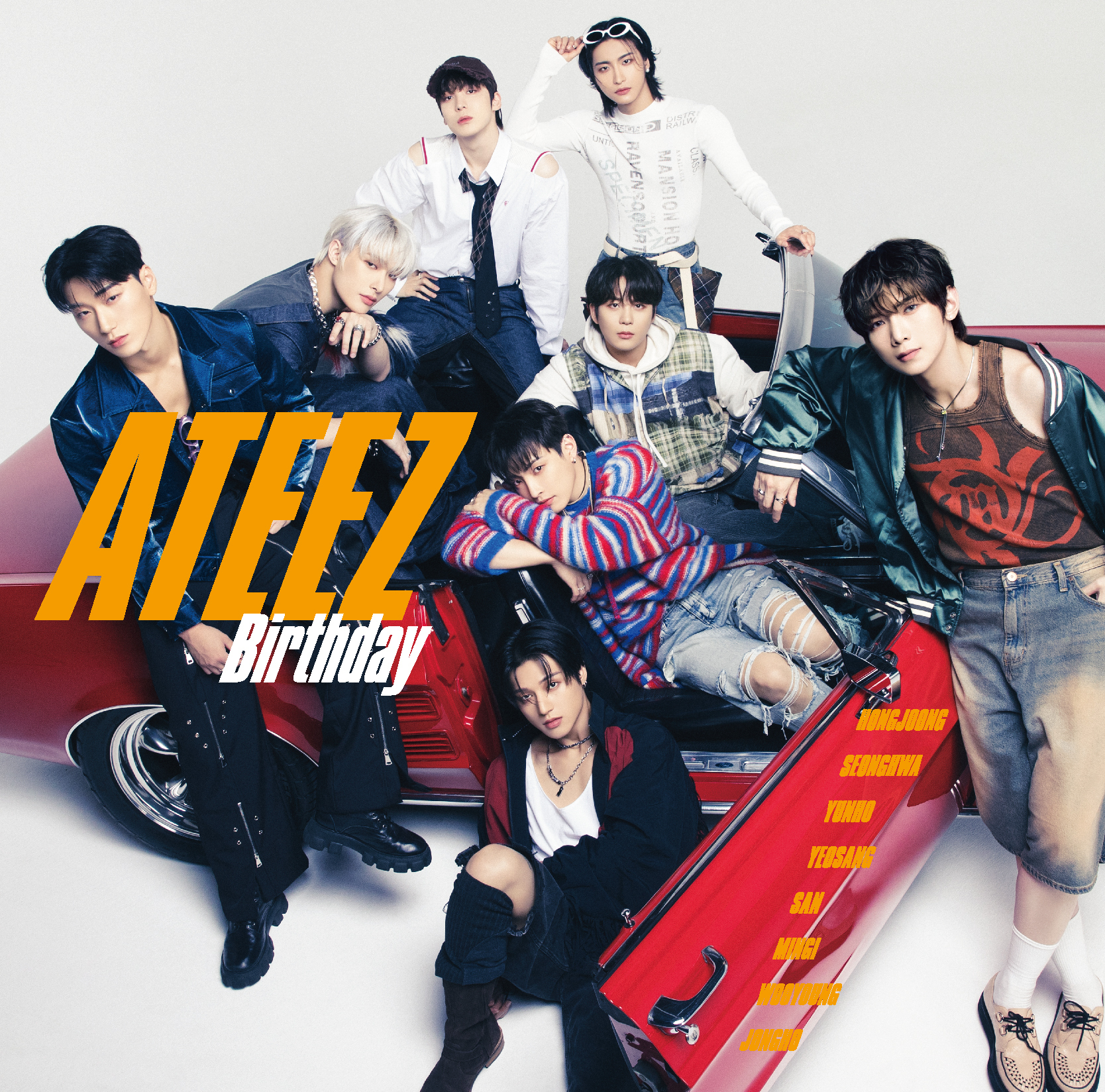 ATEEZ JAPAN 4TH SINGLE「Birthday」2024年10月2日（水）リリース決定
