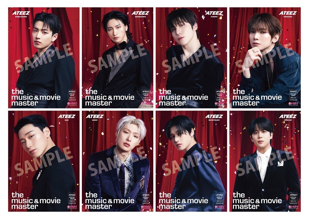 ATEEZ JAPAN 4TH SINGLE「Birthday」発売記念 HMV 店頭スペシャル