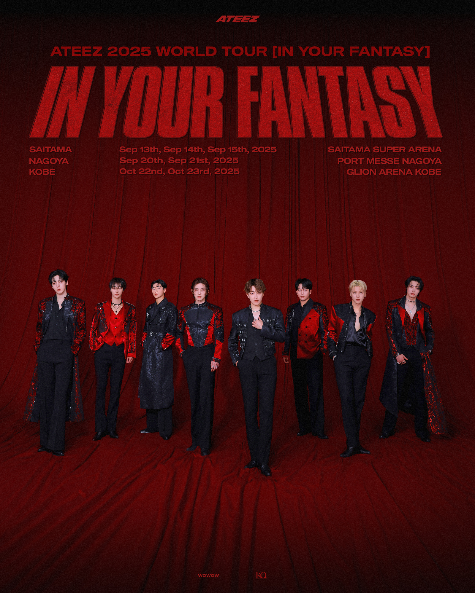 ATEEZ 2025 WORLD TOUR [IN YOUR FANTASY] IN JAPAN アップグレード