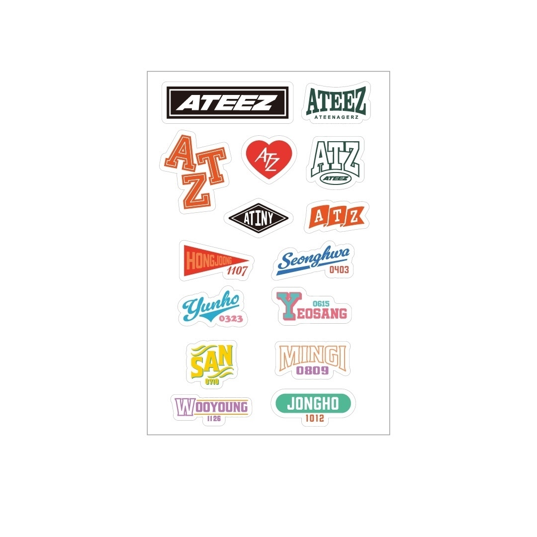 タトゥーステッカー（全1種） | ATEEZ | ATEEZ JAPAN OFFICIAL SITE
