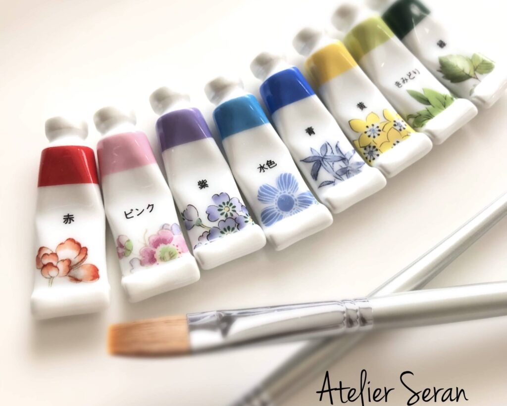 保存版】初心者さんにおすすめの【上絵の具12色】〜ポーセリンペイン