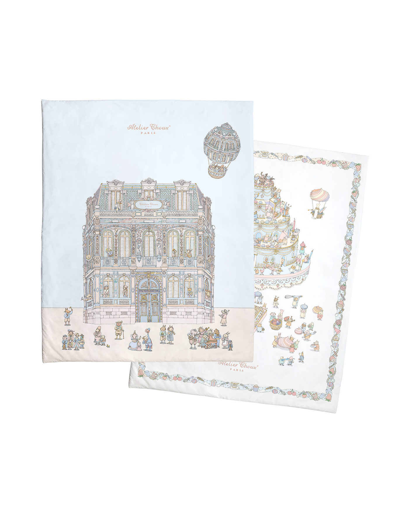 Reversible Quilt - Paris / Carousel • Atelier Choux