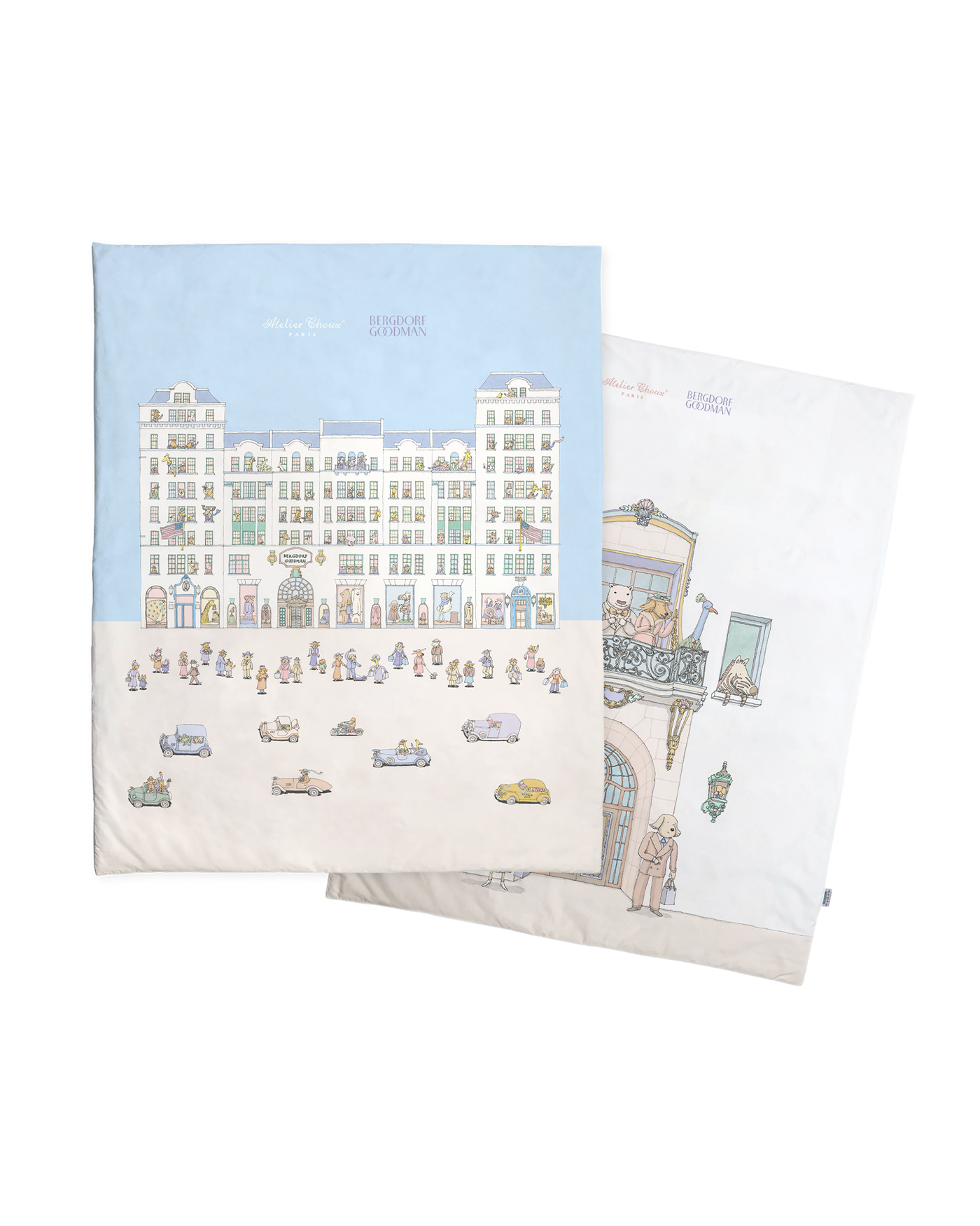 Reversible Quilt - Paris / Carousel • Atelier Choux