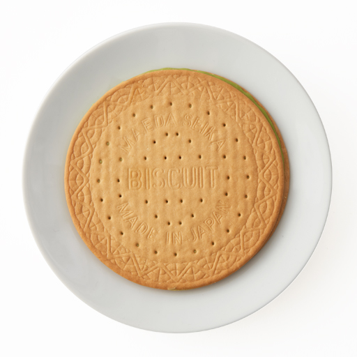 抹茶クリームサンドビスケット リサーチ | 前田製菓