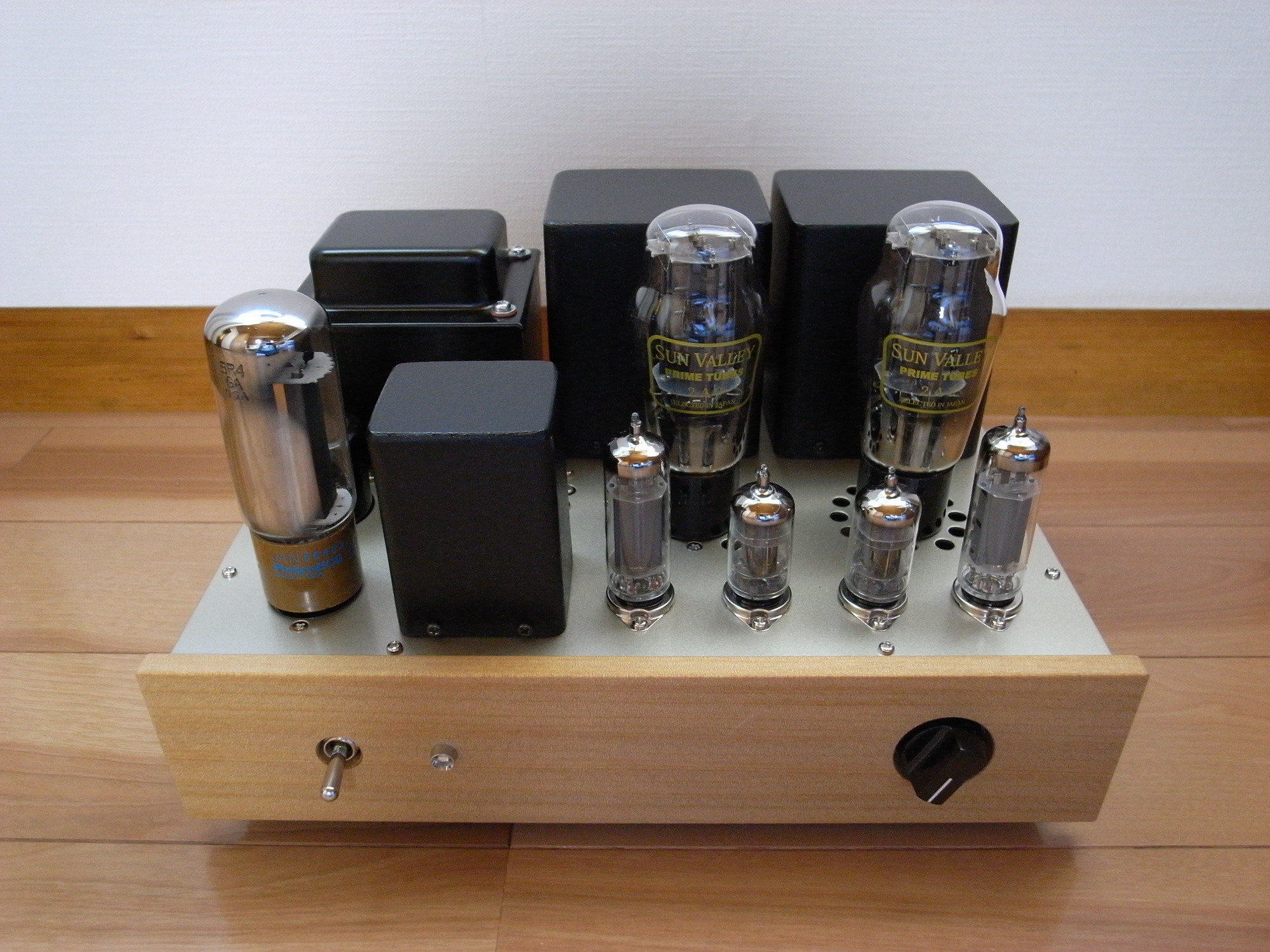 自作真空管アンプ（2A3シングルパワーアンプ） | 自作自錯自咲