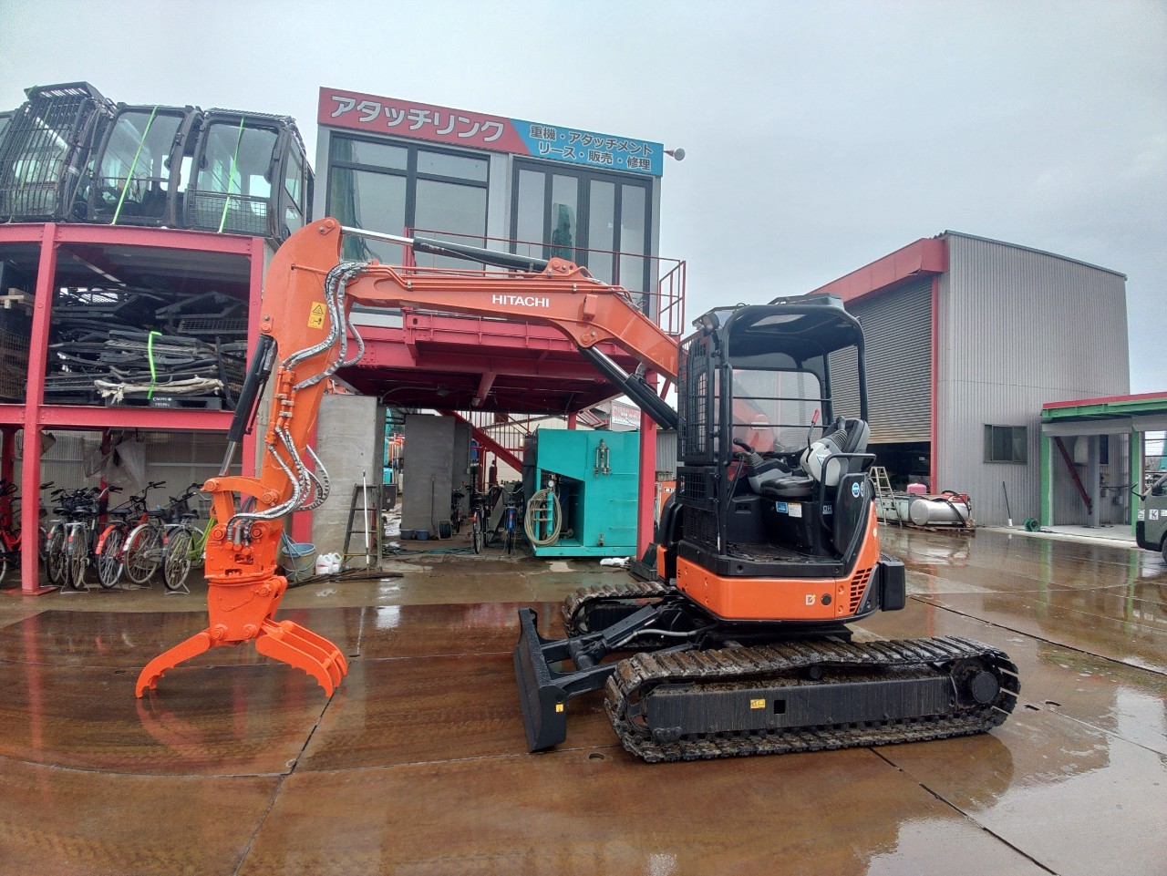 ID78889】ZX40UR-3 | ミニ油圧ショベル | 株式会社アタッチリンク