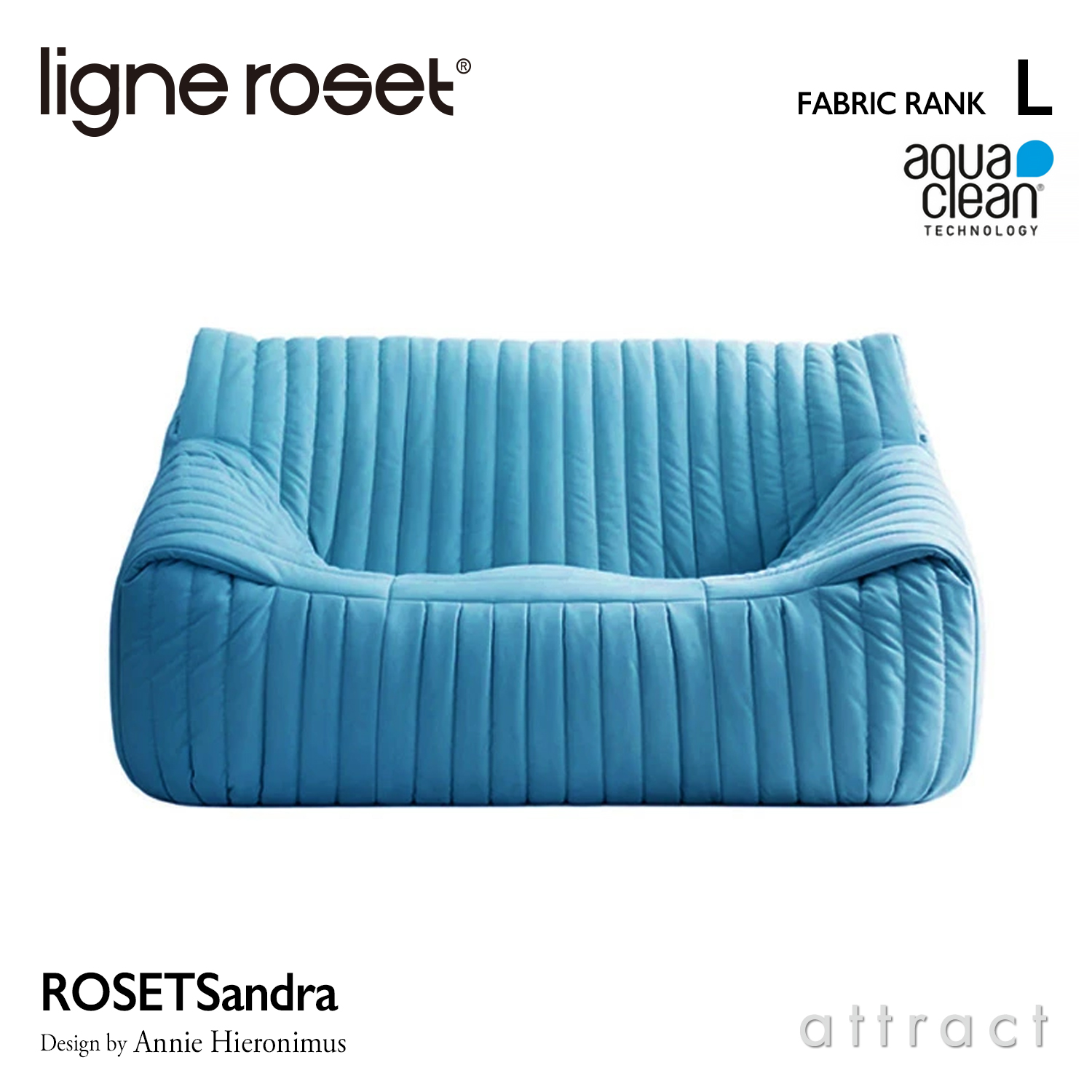 ligne roset リーン・ロゼ ROSETSandra ロゼサンドラ 2P ソファ 2人