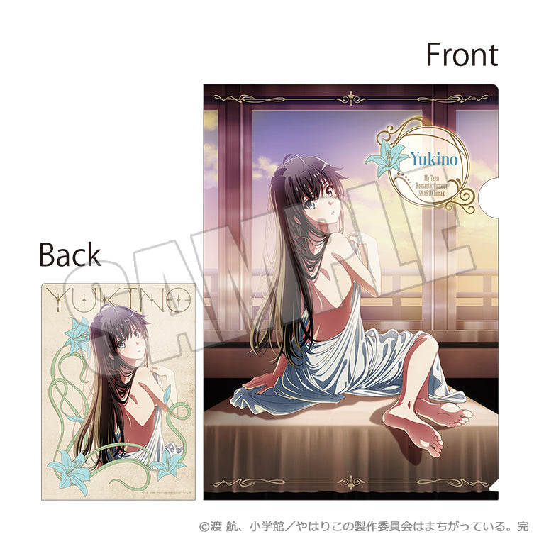 トレーディングクリアファイル＜奉仕部の放課後、美術部からのお願い＞