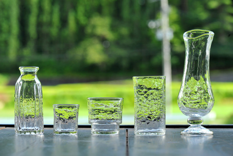 作家もの 吹きガラス 宙吹きガラス 足つきグラス 楽天市場】宙 吹き