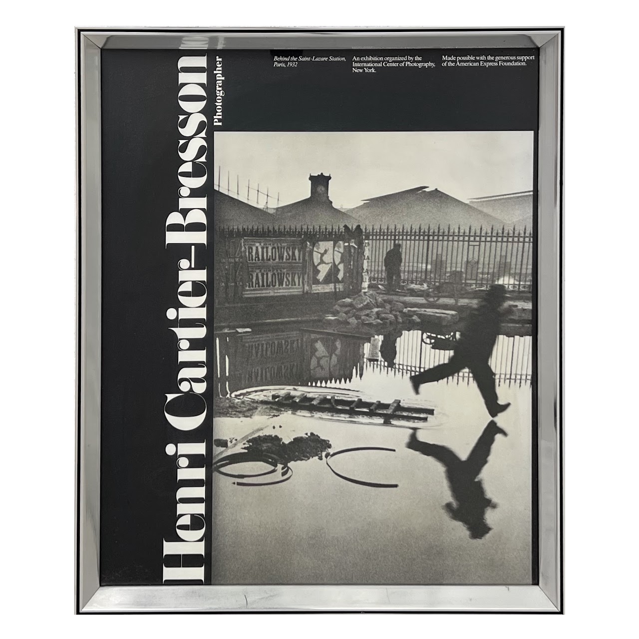 Henri Cartier-Bresson 1983 Exhibition Poster